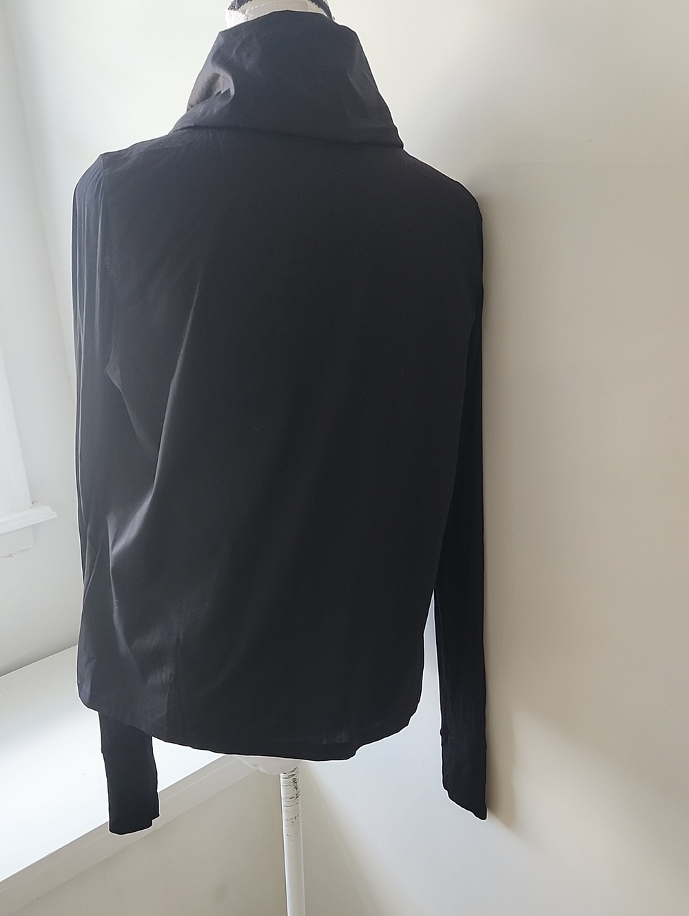 Marcella NYC, Atlantic Top Poplin cotton oversized High collar top Minimalist - Picture 7 of 12